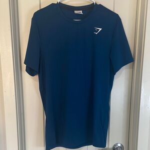Men's Blue Gymshark T-Shirt